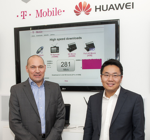 T-Mobile präsentiert erstmalig in Österreich LTE Advanced