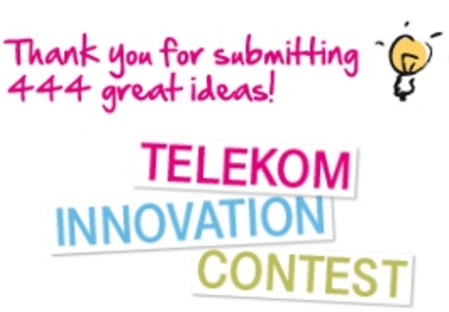 Deutsche Telekom Innovation Contest: 444 Ideen aus 45 Ländern eingereicht