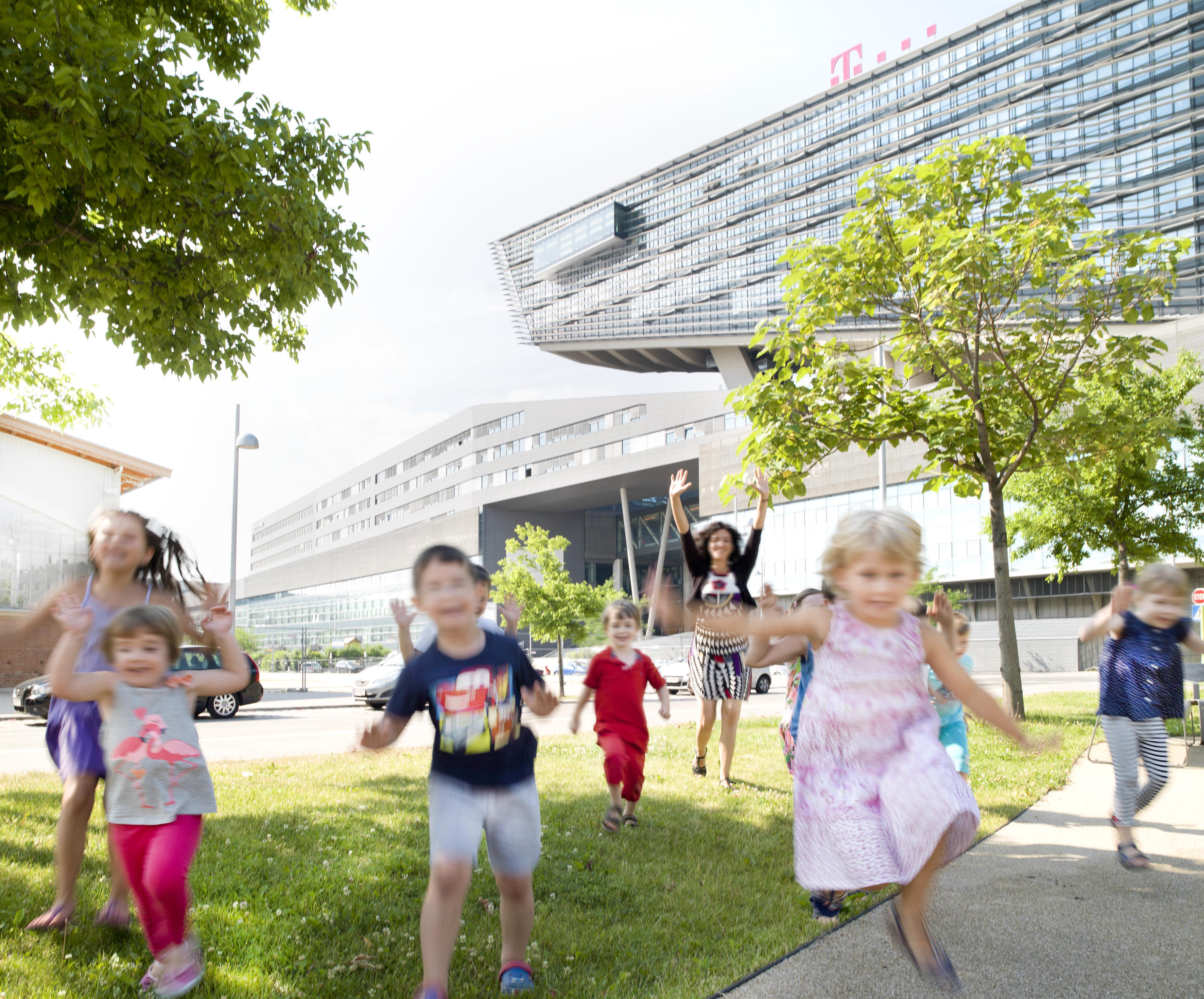 T-Mobile Betriebskindergarten feiert 10. Geburtstag