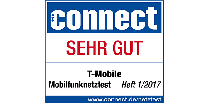 T-Mobile holt sich mit dem connect „Sehr gut“ vierte Auszeichnung des Jahres