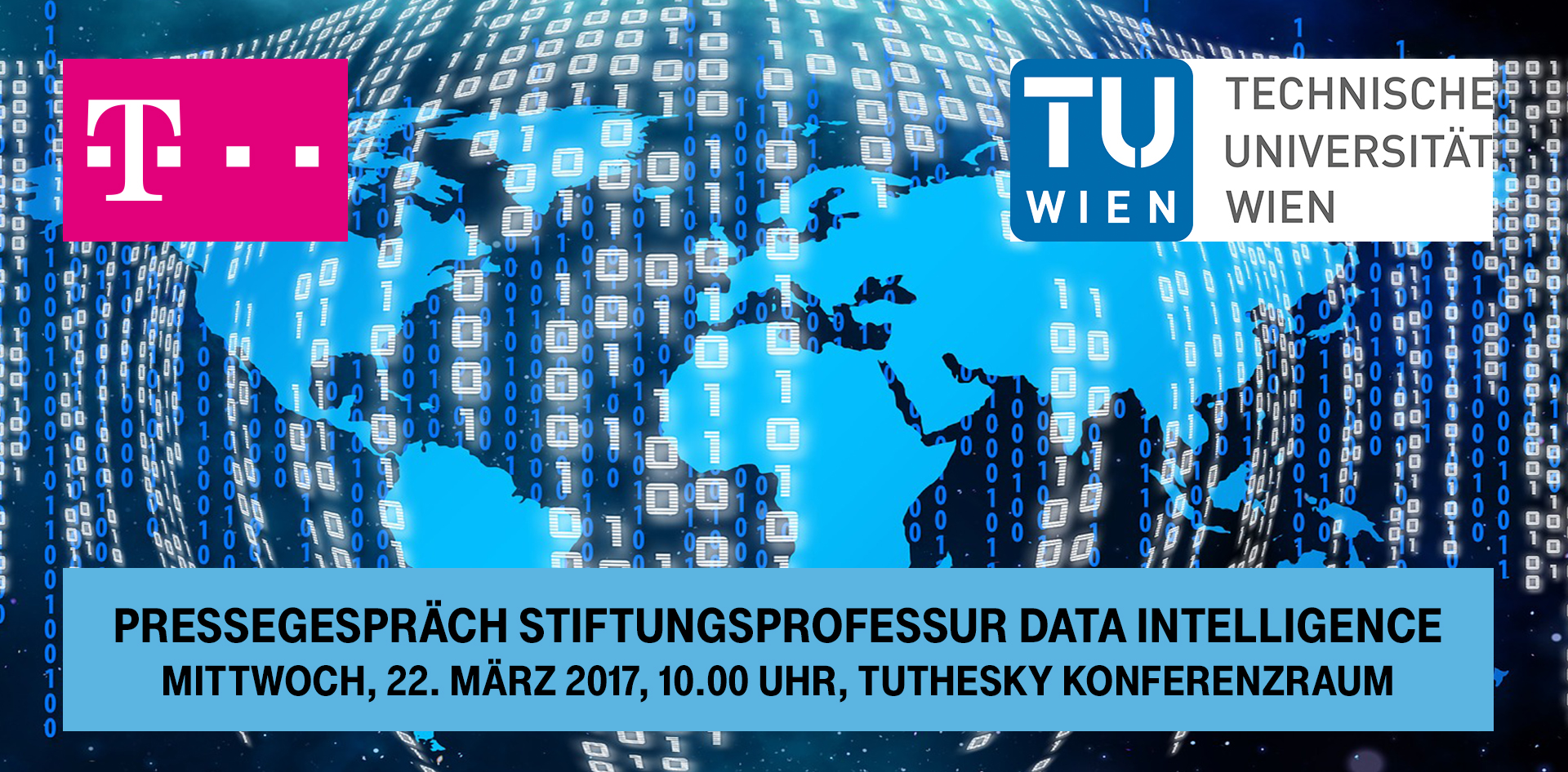 Pressegespräch: Neue Stiftungsprofessur für Data Intelligence an der TU Wien