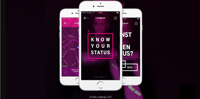 Life Ball 2017 – Know your Status: Aufklärungskampagne mit der App „LIFE+ powered by T-Mobile“