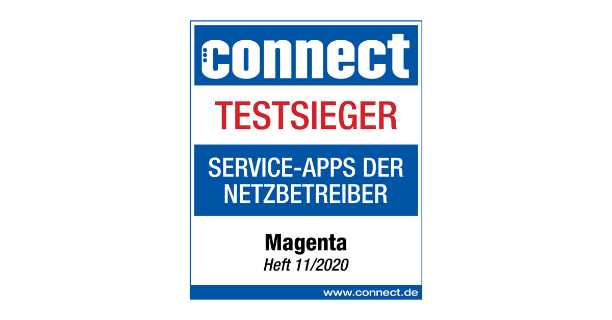 connect: Service-Testsieg für die Mein Magenta App