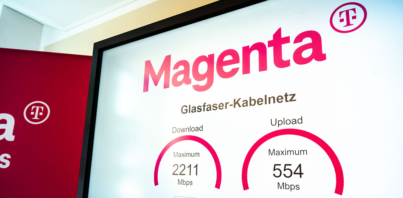 Multi-Gigabit-Internet: Magenta zeigt in Wien die nächste Festnetz-Generation mit Highspeed-Internet