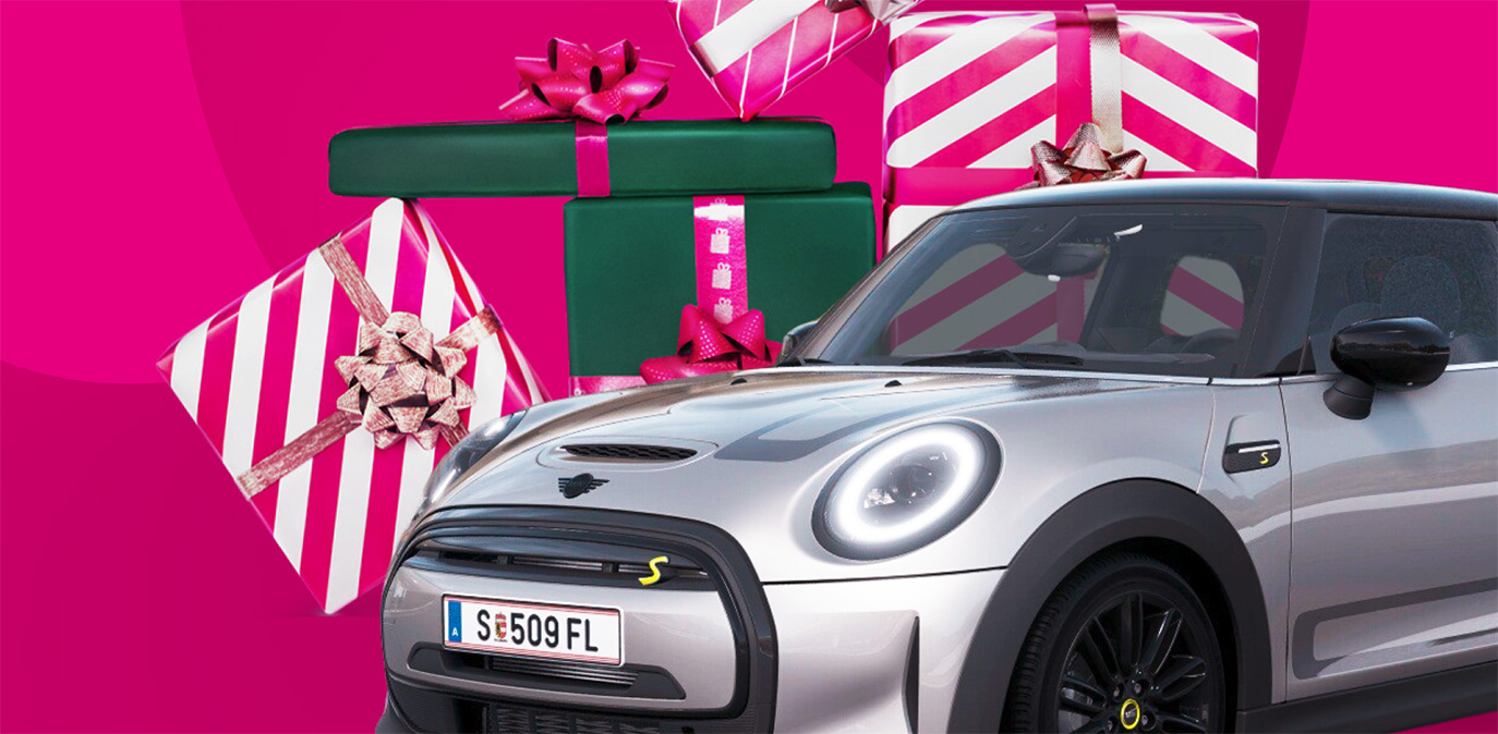 Magenta Adventkalender: Mini Cooper Electric und weitere tolle Preise