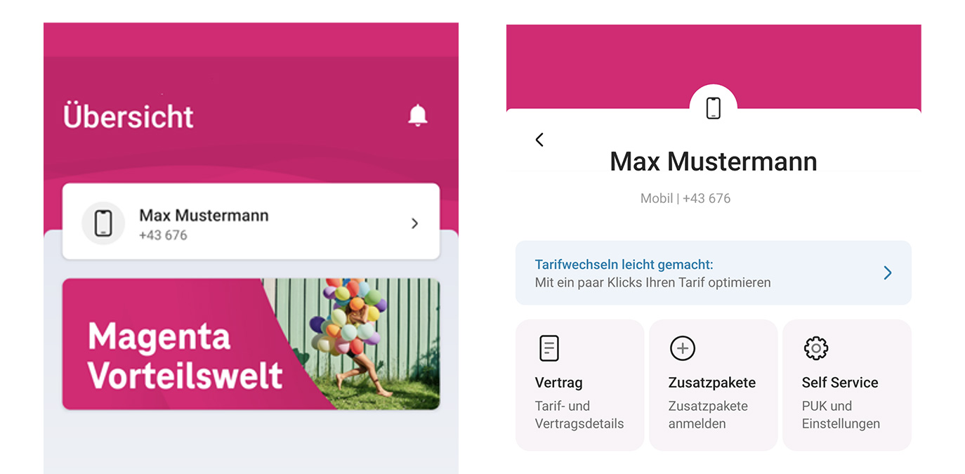 Magenta Telekom macht Kunden-App „Mein Magenta“ zur zentralen Informations- und Kommunikationsplattform