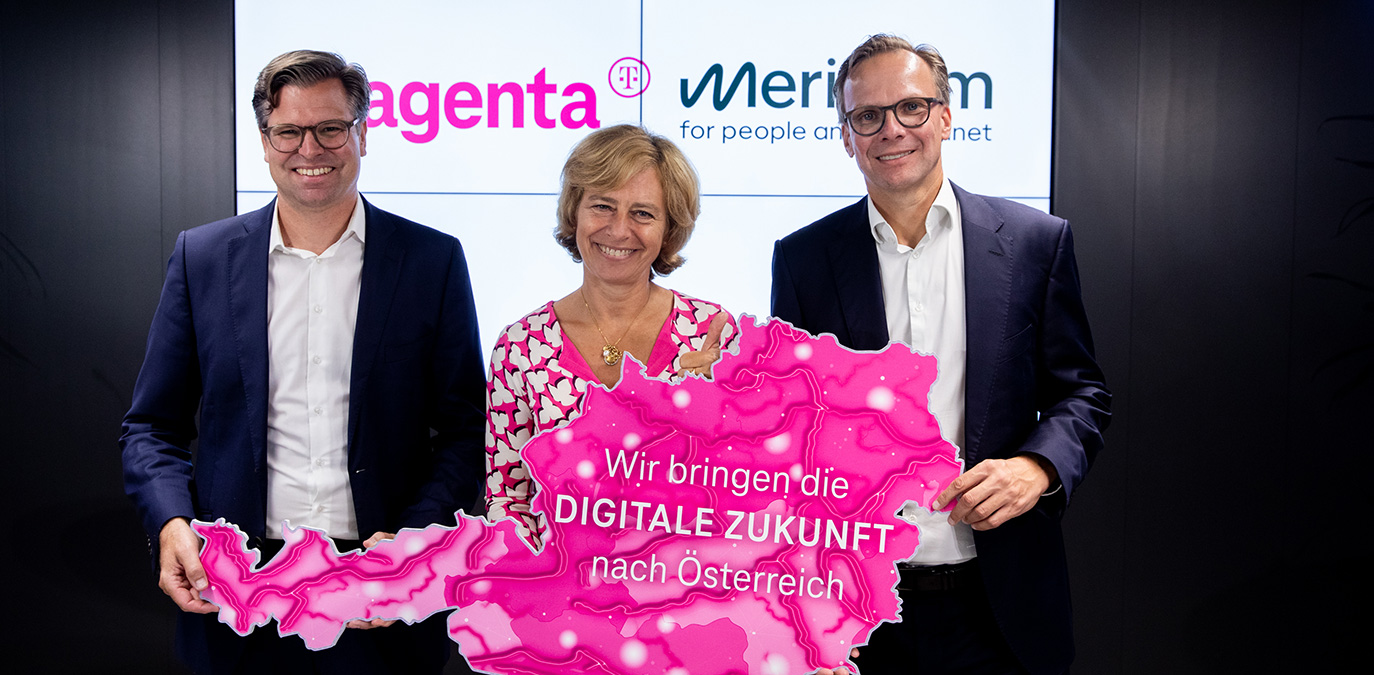 Magenta Telekom und Meridiam gründen Joint Venture für größte private Glasfaser-Partnerschaft Österreichs