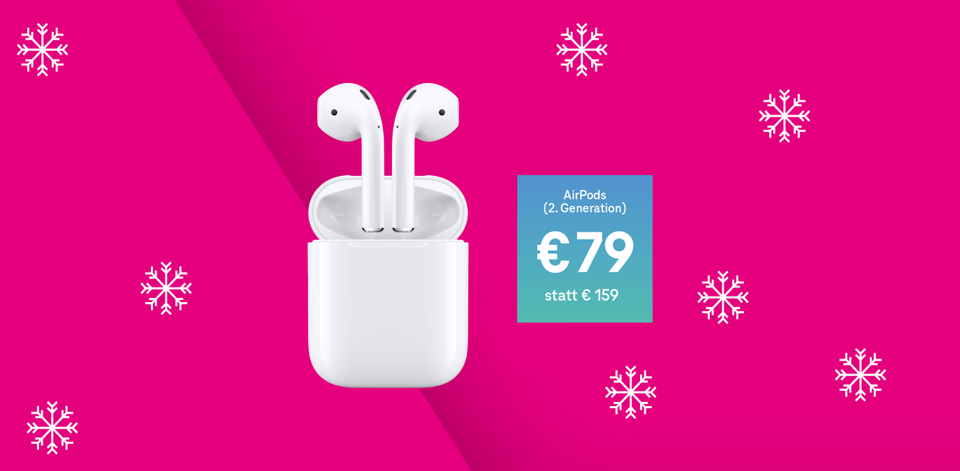 Speziell für Magenta Kunden: Apple Air Pods um 79 Euro