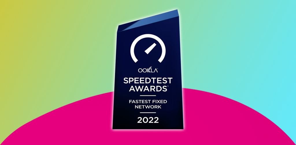 Ookla Speedtest Award Magenta