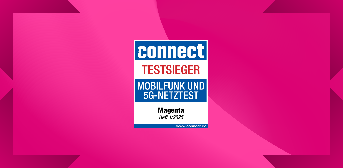 Magenta gewinnt den connect-Mobilfunknetztest zum siebten Mal in Folge