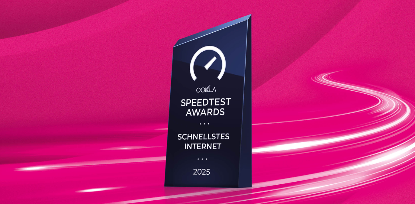 Ookla Speedtests zeigen: Magenta Festnetz-Internet ist fünf Mal schneller als der nationale Mitbewerb