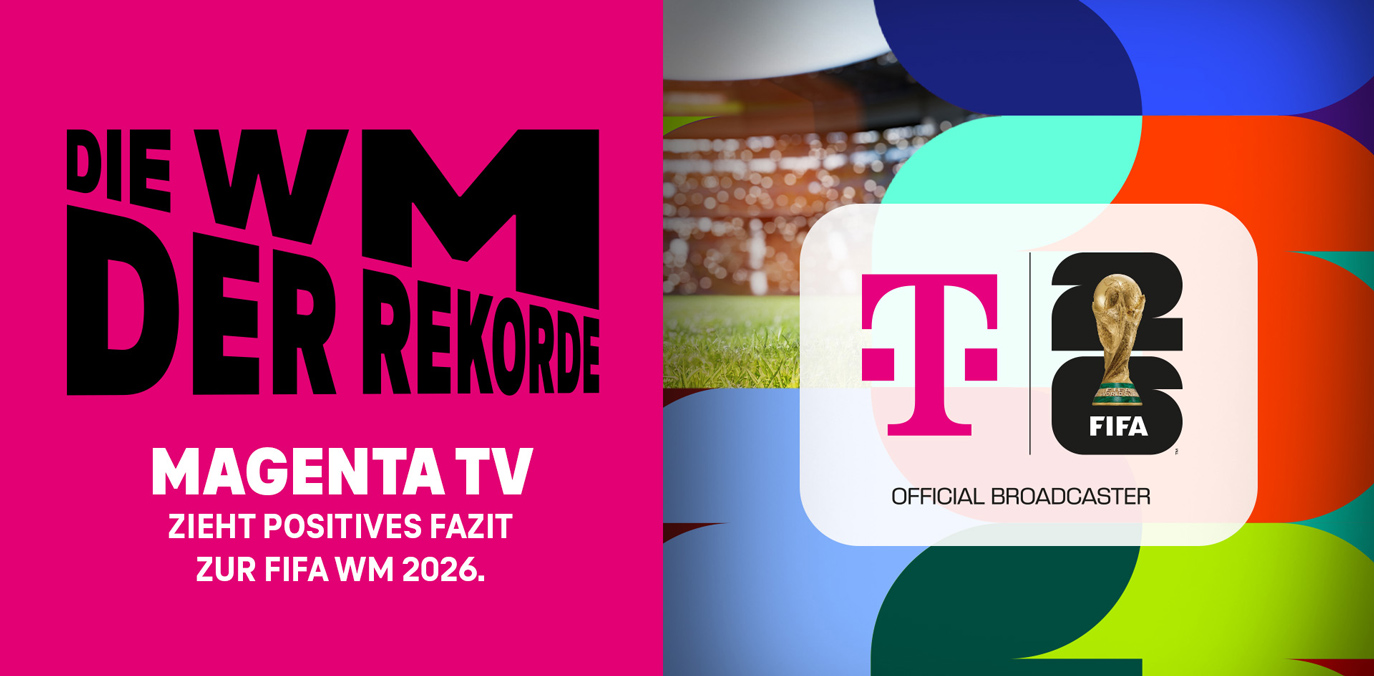 Erfolgreiche WM-Premiere bei Magenta TV: Turnier sorgt für Datenrekord im Magenta Netz