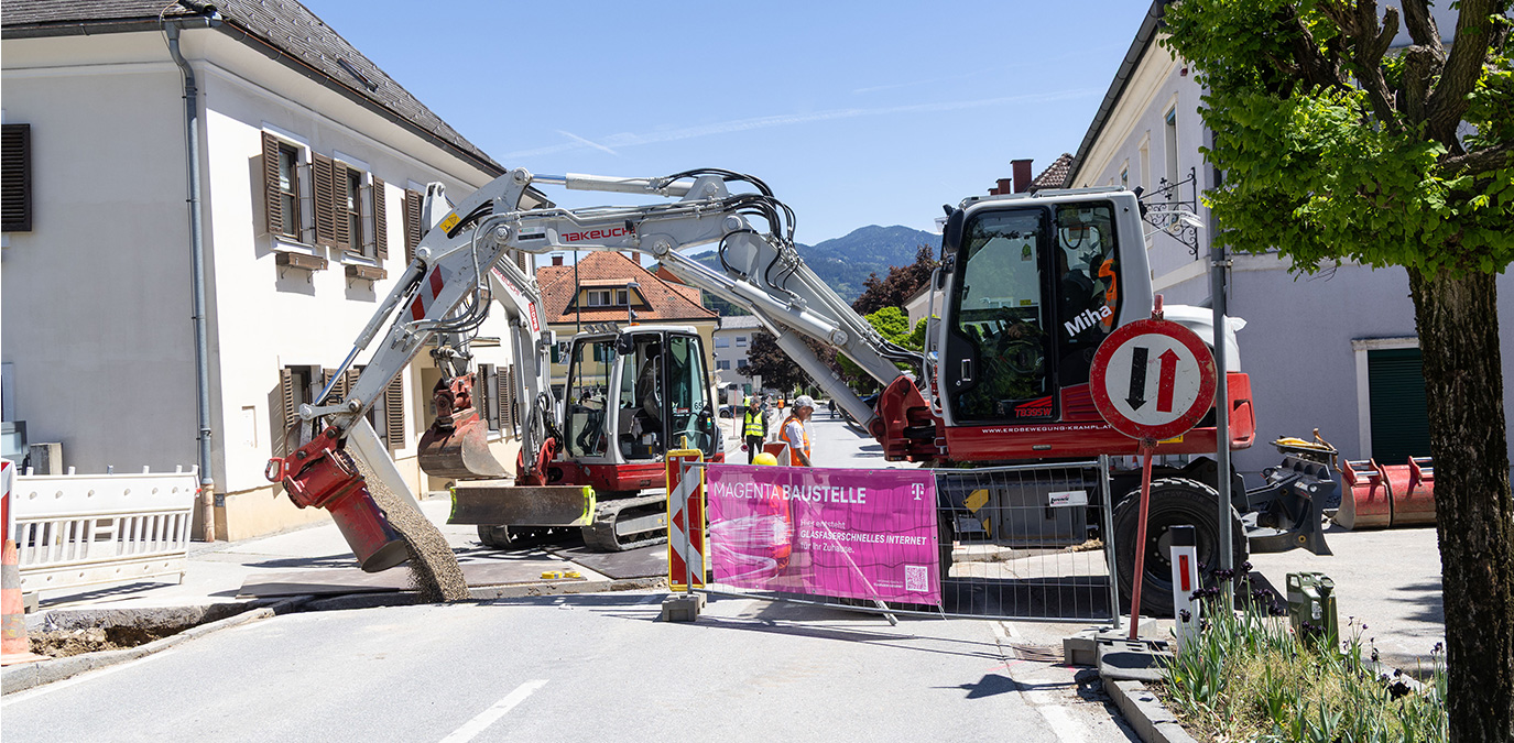 Magenta und Alpen Glasfaser treiben den Glasfaserausbau in Kärnten voran