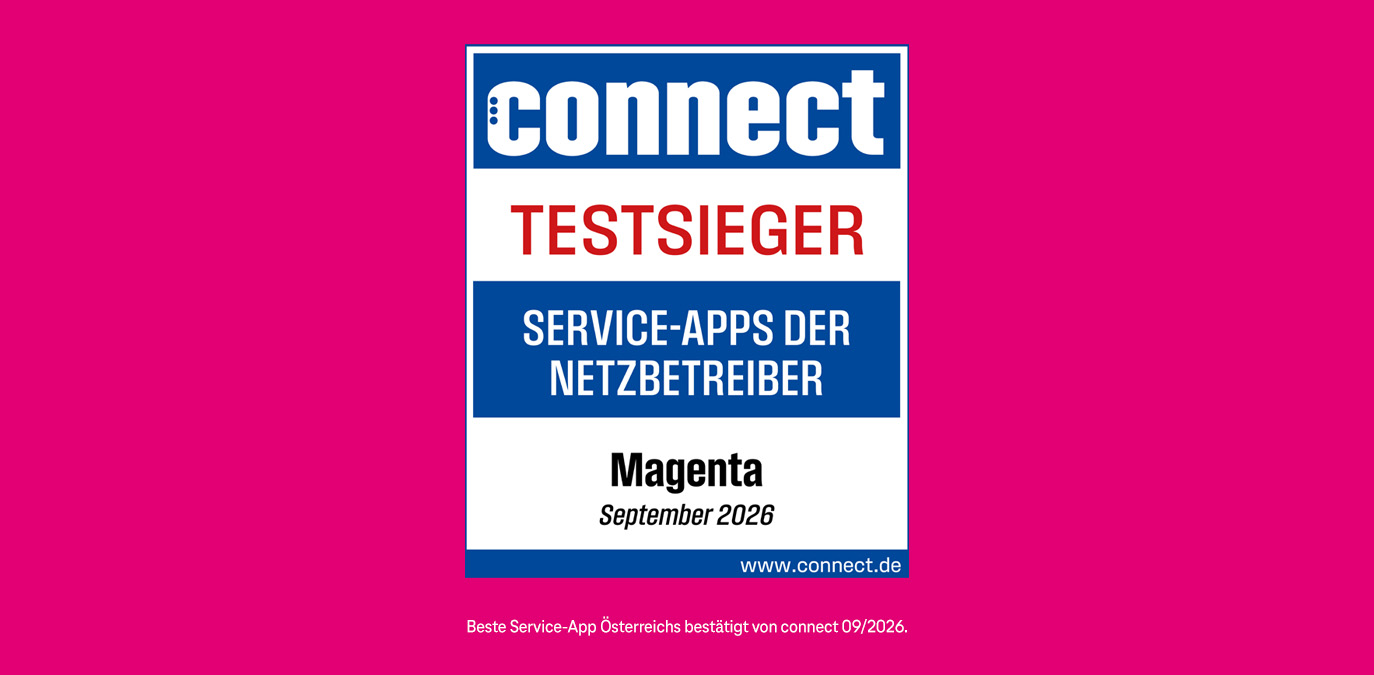 Magenta gewinnt connect App-Test: Mein Magenta ist beste Netzbetreiber-App Österreichs