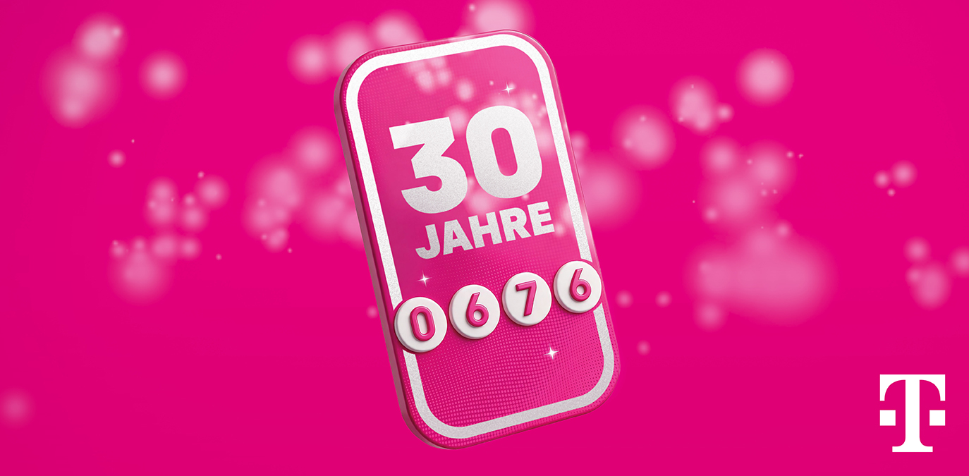 30 Jahre 0676: Magenta feiert drei Jahrzehnte voller Innovation